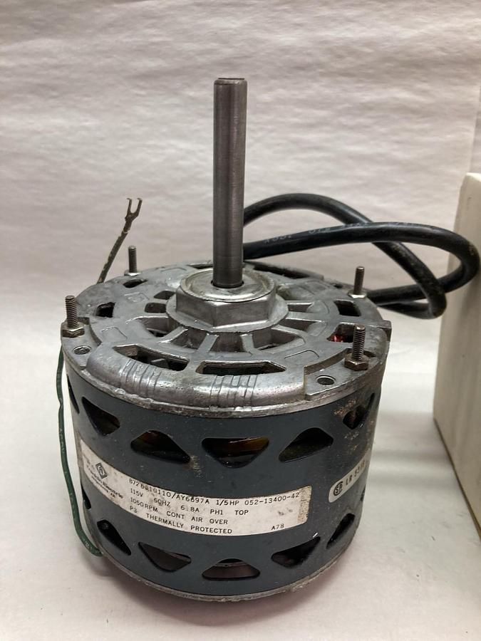 Used Franklin Electric,8726010110/AY6697A,Blower Motor 1/5 HP 60Hz 1050RPM 115V