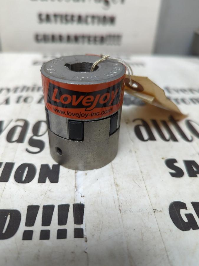 LOVEJOY,L-075,JAW COUPLING COMPLETE  2-HUBS + SPIDER NOS
