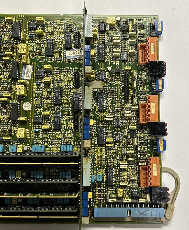 Used SIEMENS,6SC6-100-0NA21,ANALOG CONTROL BOARD