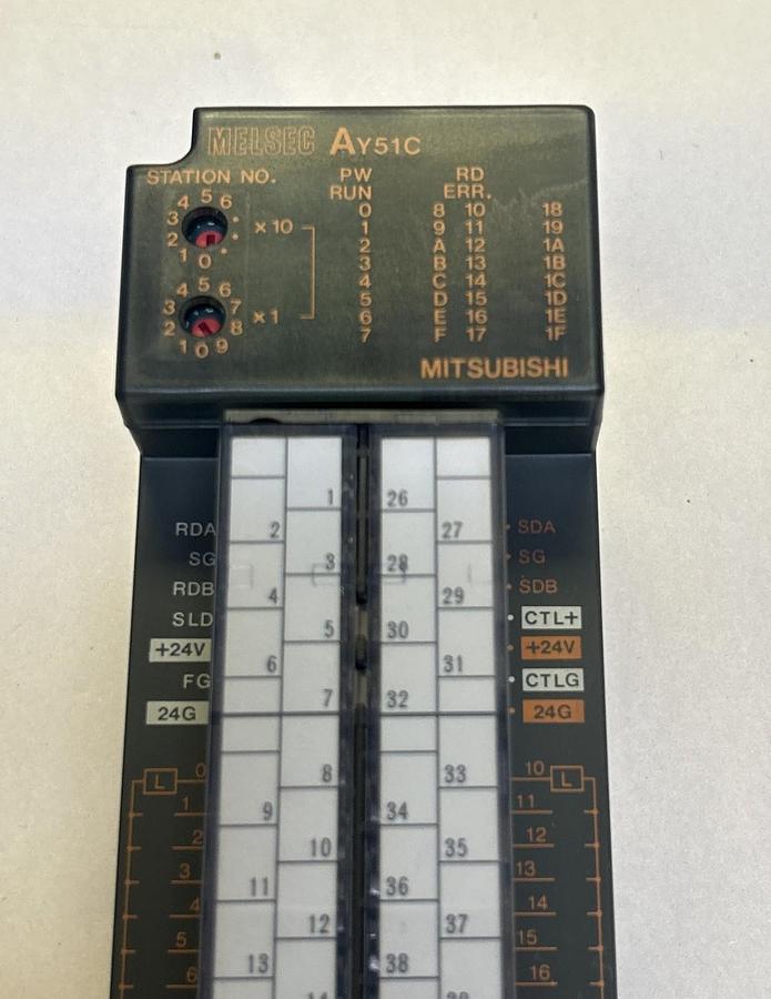 Used MITSUBISHI,AY51C,OUTPUT UNIT