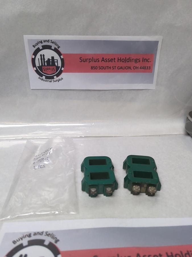 Used CUTLER-HAMMER,9-1989-2,COIL 240V 60CY 220V 50CY LOT OF 2 PRE-OWNED