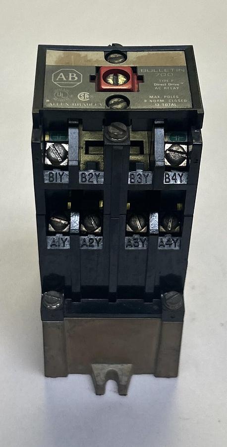 Used ALLEN BRADLEY,700-P600A1,CONTROL RELAY