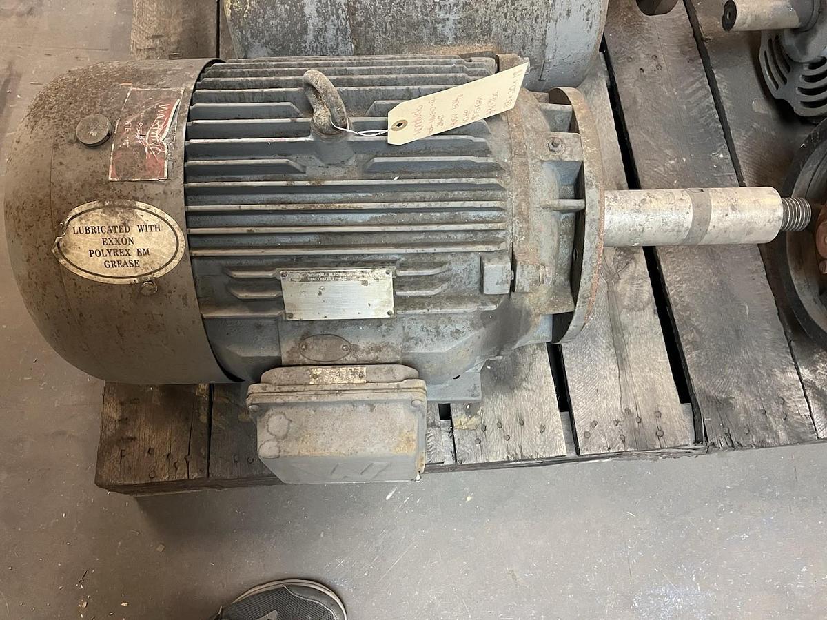 Used WORLDWIDE,WWE10-9-284T,MOTOR 10HP 875RPM 284T