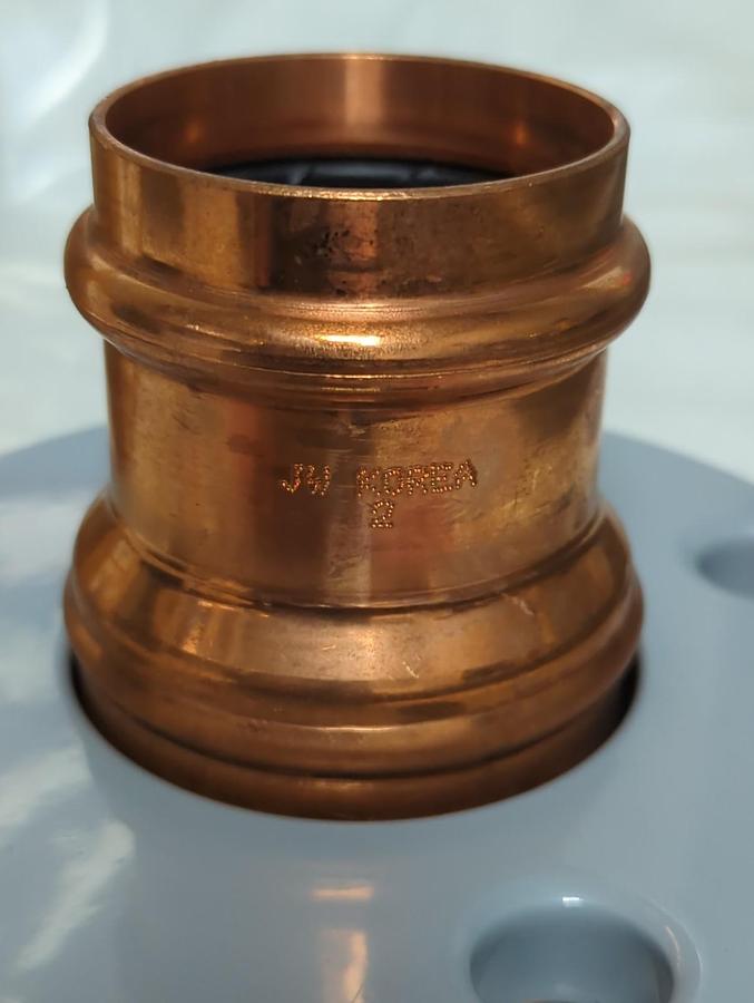 JUNGWOO METAL IND.,50312,LEAD FREE ADAPTER FLANGE 4-BOLT 2 INCH NOS