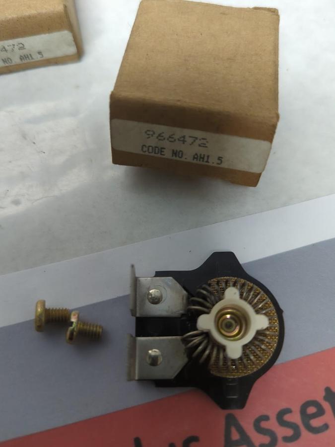 WESTINGHOUSE,966-472,TYPE MW OVERLOAD THERMAL HEATER RELAY LOT OF 2 NOS