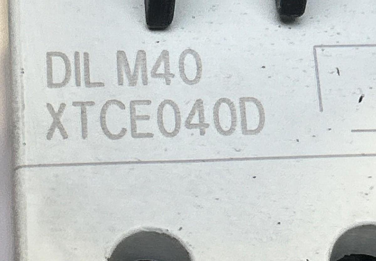 Used EATON,XTCE040D,CONTACTOR 110/120V