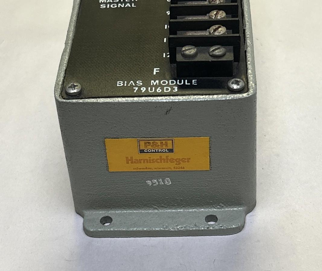 Used P&H CRANE,79U6D3,AMPLIFIER FIRING CONTROL ANALOG I/O MODULE