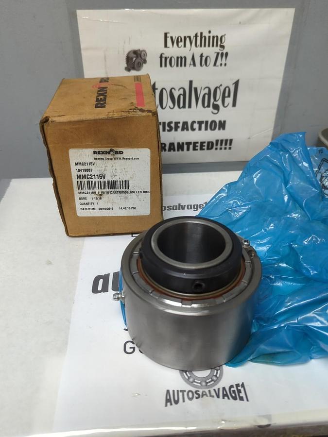 REXNORD,MMC2115V,SPHERICAL ROLLER BEARING CARTRIDGE 1-15/16 INCH BORE NOS