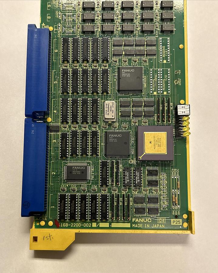 Used FANUC,A16B-2200-0020,BASE 2 BOARD 15 A CONTROL BOARD