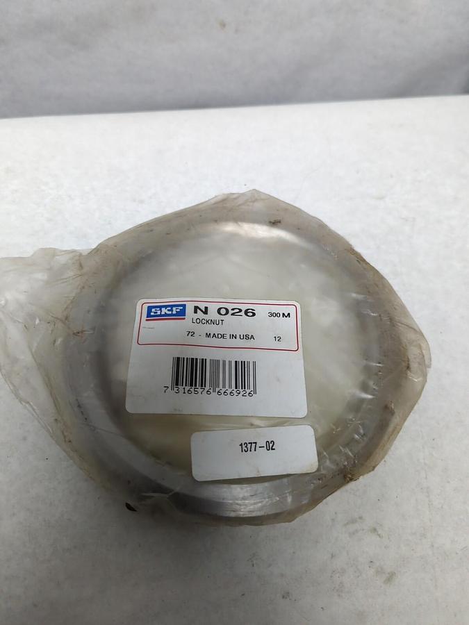 SKF,N026,BEARING LOCKNUT NOS