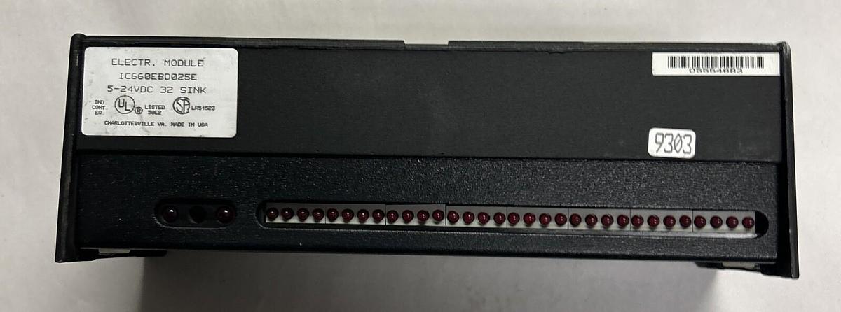 Used GE FANUC,IC660EBD025E,GENIUS BLOCK I/O MODULE