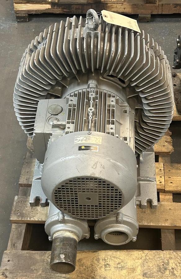 Used SIEMENS NASH ELMO,2BH1800-7AH16-Z,REGENERATIVE BLOWER 6.3KW 220-480V 3PH