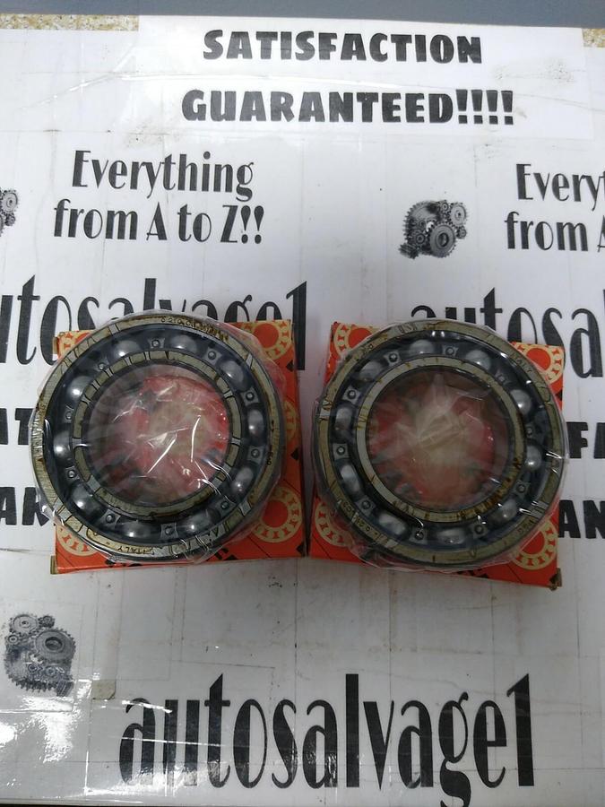 Used Fag,6210-C3,Deep Groove Ball Bearing Lot of 2 NOS