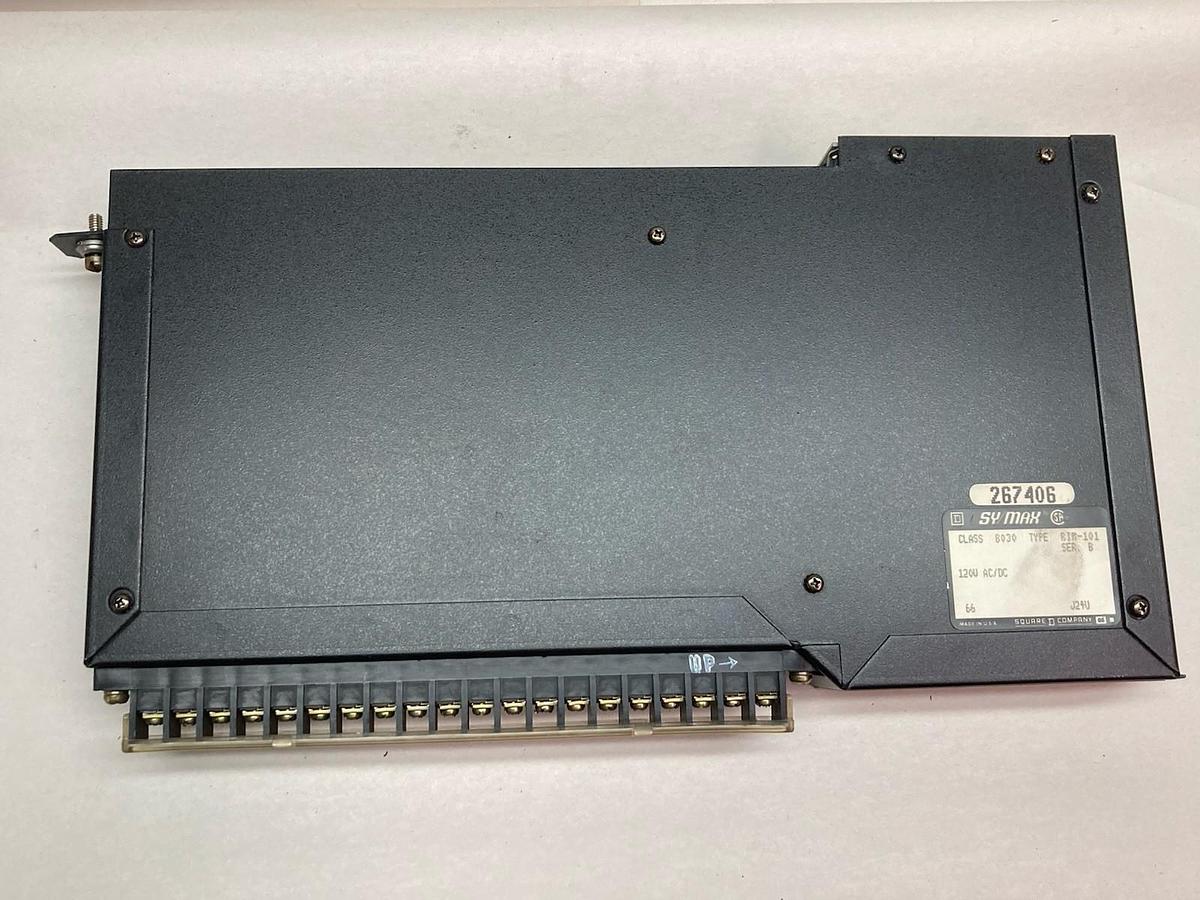 Used Square D Symax,8030RIM-101,Input Module Ser B