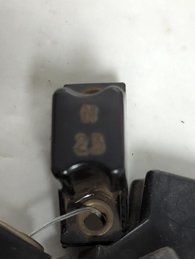 Used ALLEN BRADLEY,N23,THERMAL OVERLOAD HEATER ELEMENT LOT OF 5 PRE-OWNED