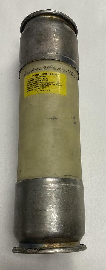 Used General Electric,218A4291P6RA,Fuse 2.4KV NOS