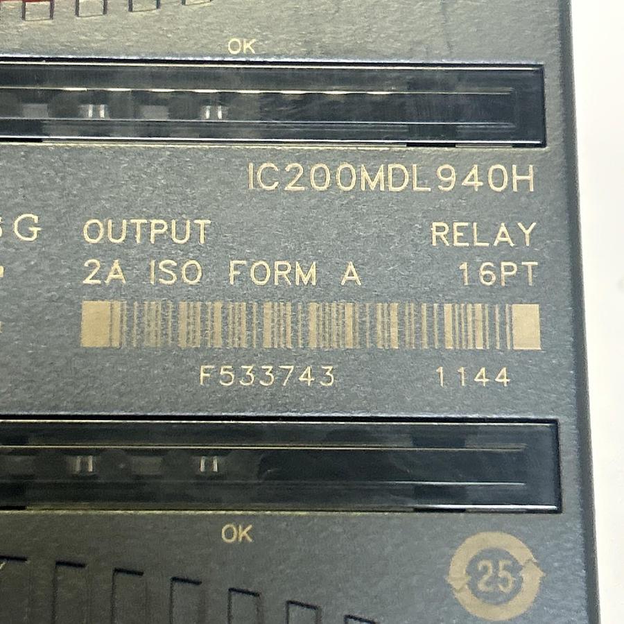 Used GE FANUC,IC200MDL940H,OUTPUT MODULE