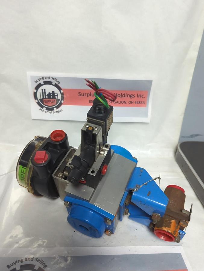 Used JAMESBURRY,VPVL10SR-3,VALVE ACTUATOR ASSEMBLY PRE-OWNED