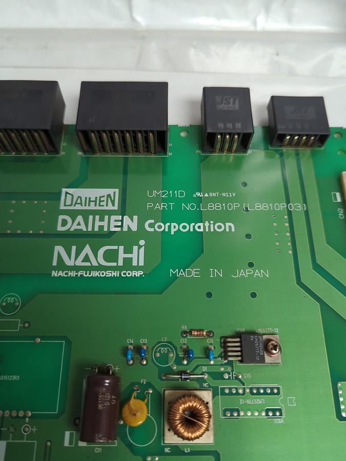 Used DAIHEN/NACHI,L8810P (L8810P03),CIRCUIT BOARD PRE-OWNED