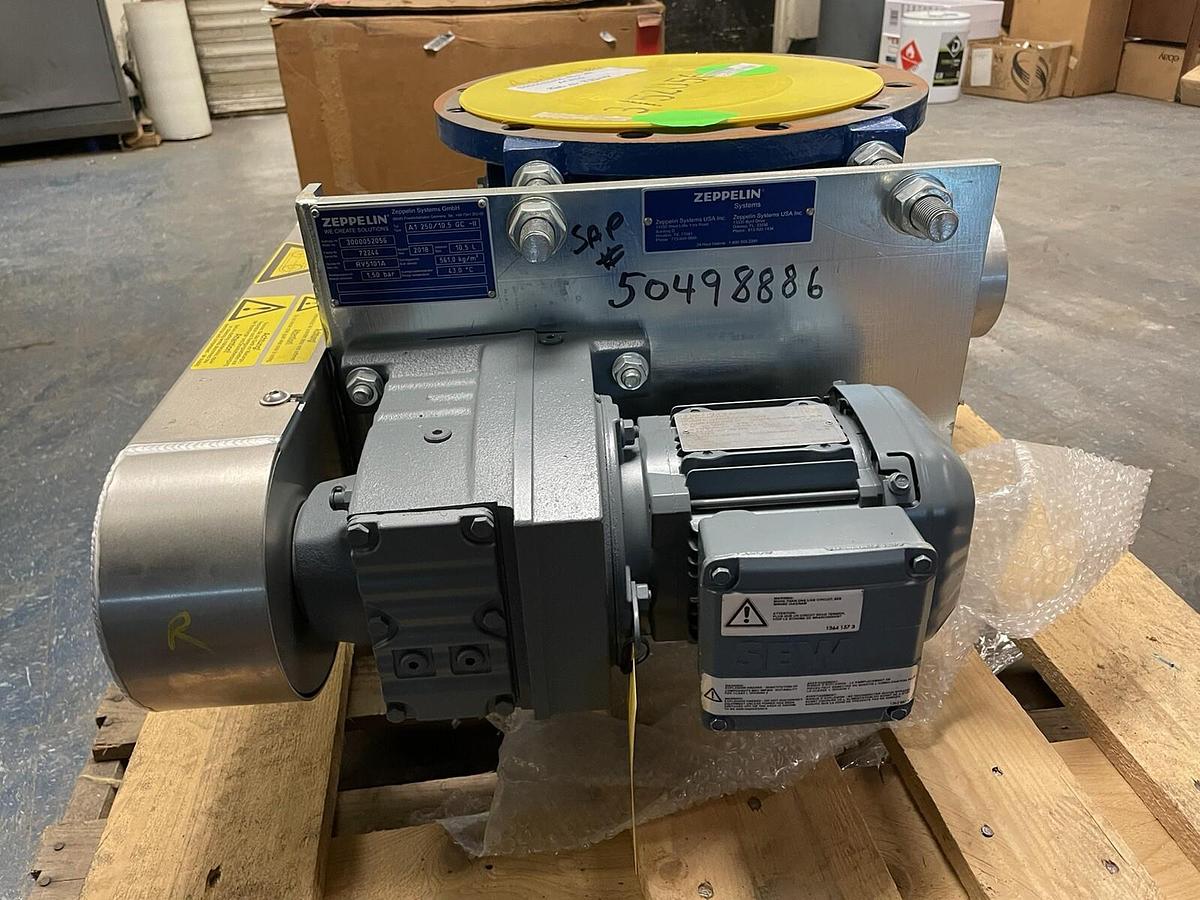 ZEPPELIN,RV5101A,ROTARY DISCHARGE FEEDER VALVE TYPE A1 250/10.5