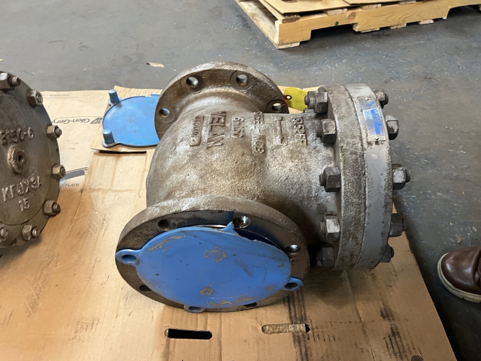 Used VELAN VALVE,F14-0114C-02TY,6" SWING CHECK VALVE CLASS 150
