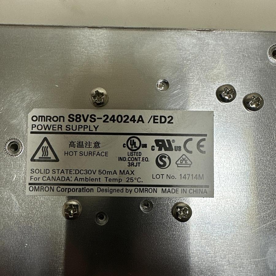 Used Omron,S8VS-24024A,Switching Power Supply