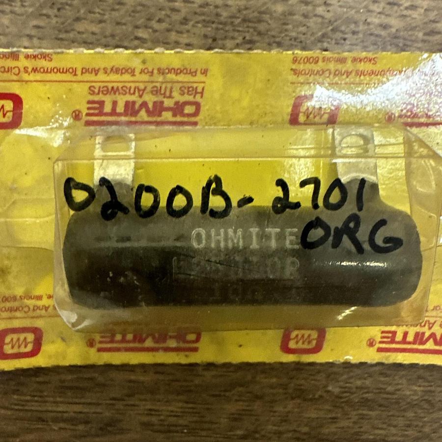 Used Ohmite,L25J10R,Resistor