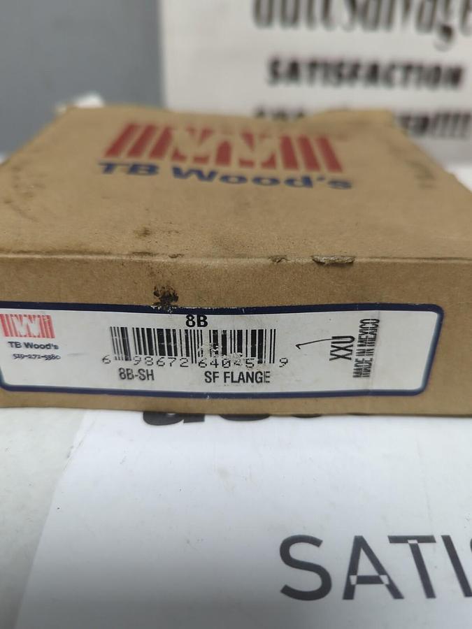 TB WOOD'S,8B-SH,SF FLANGE NOS