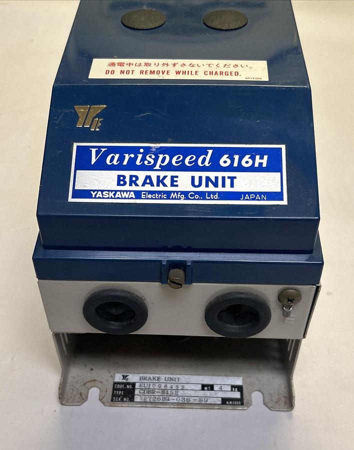 Used YASKAWA,CDBR-H45H,BRAKE UNIT
