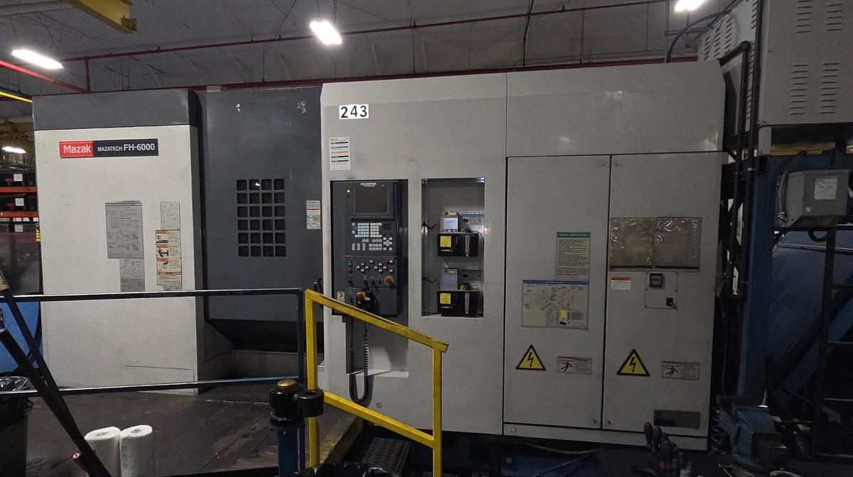 Used Mazatech,Mazak FH6000,CNC machine