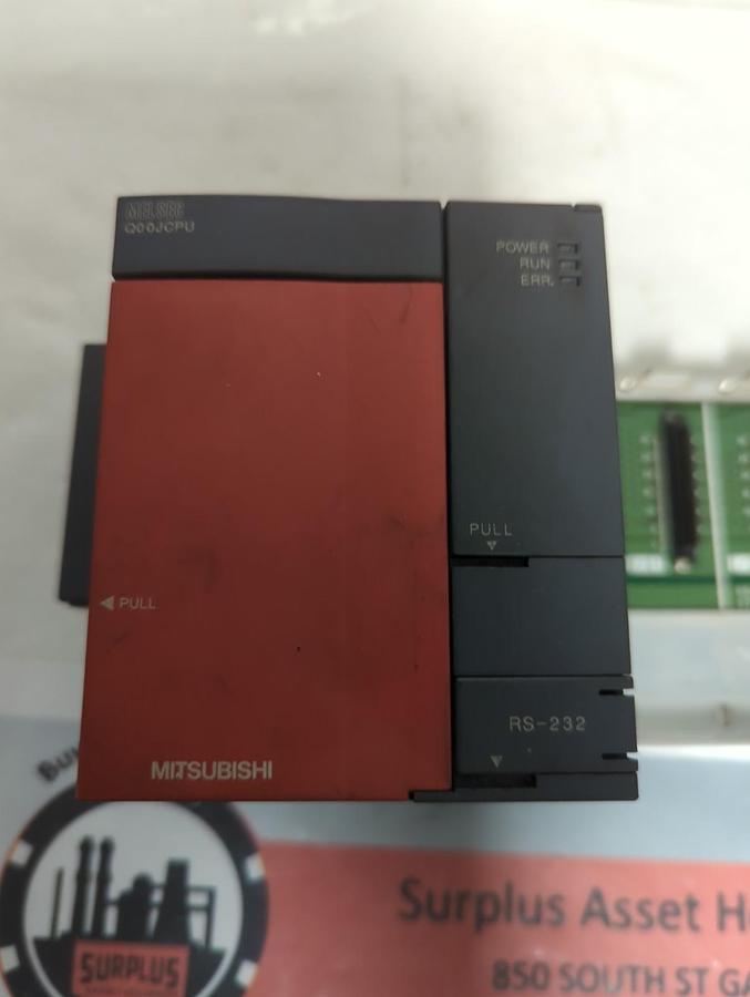 Used MITSUBISHI,Q00ICPU,MODULE/5-SLOT RACK PRE-OWNED