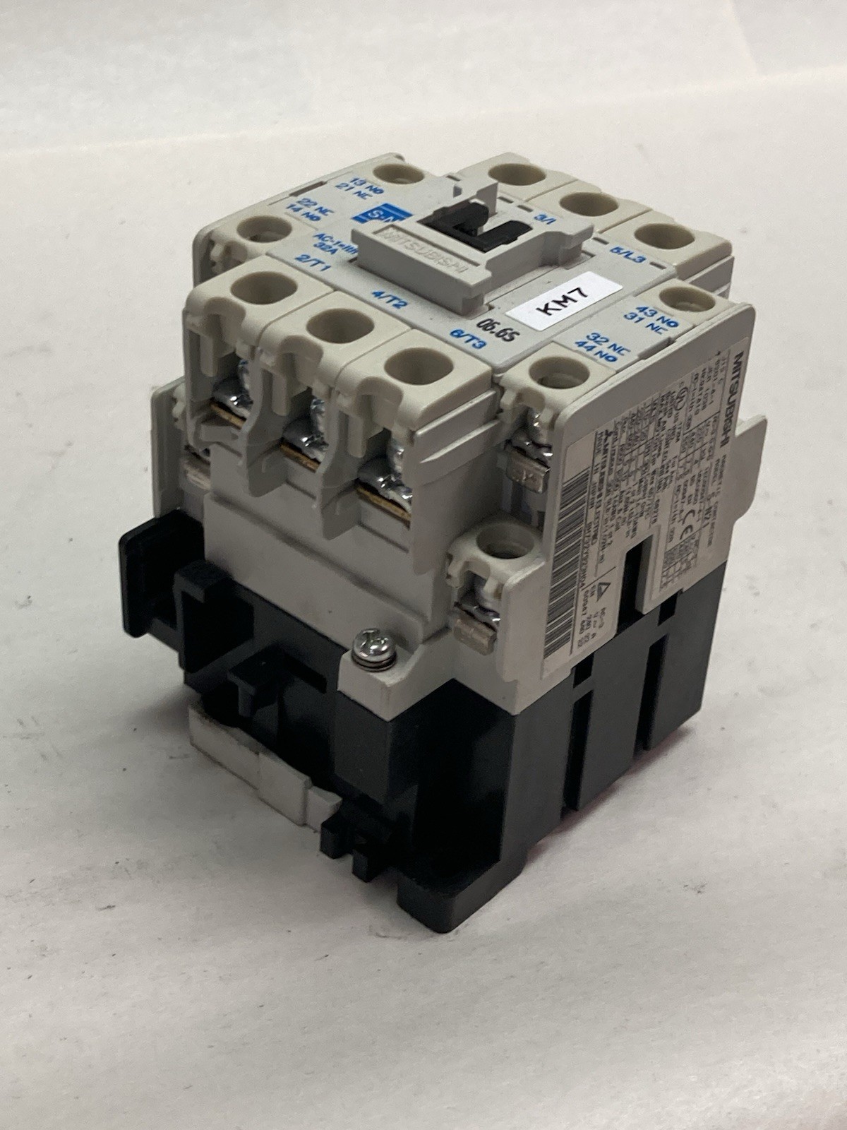 Used Mitsubishi,S-N21,Magnetic Contactor 220-550V 4-7.5kW