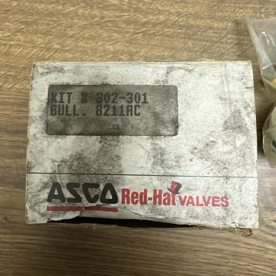 Asco Red Hat,302-301,Bulletin 8211AC Kit