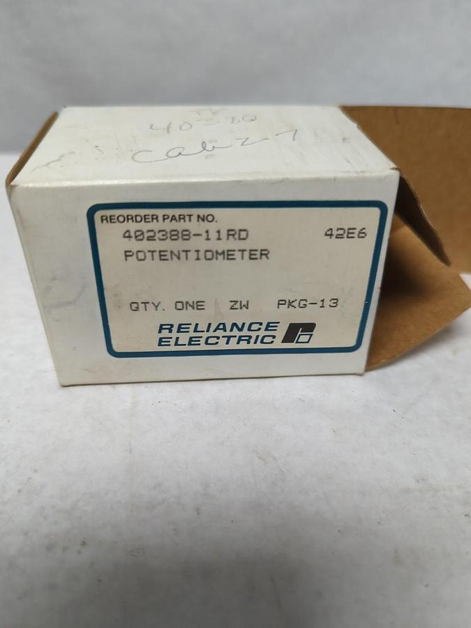RELIANCE ELECTRIC,402388-11RD,POTENTIOMETER NOS