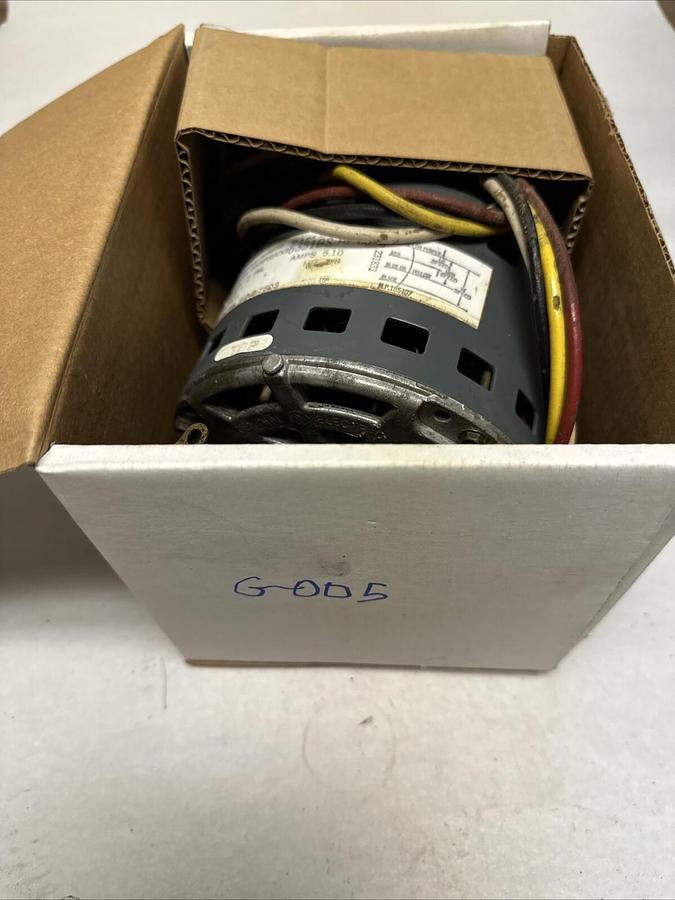 Used GE,5KSP39DG 6351BS,1/8HP 1050RPM 115V Single Phase Blower Motor (G005)