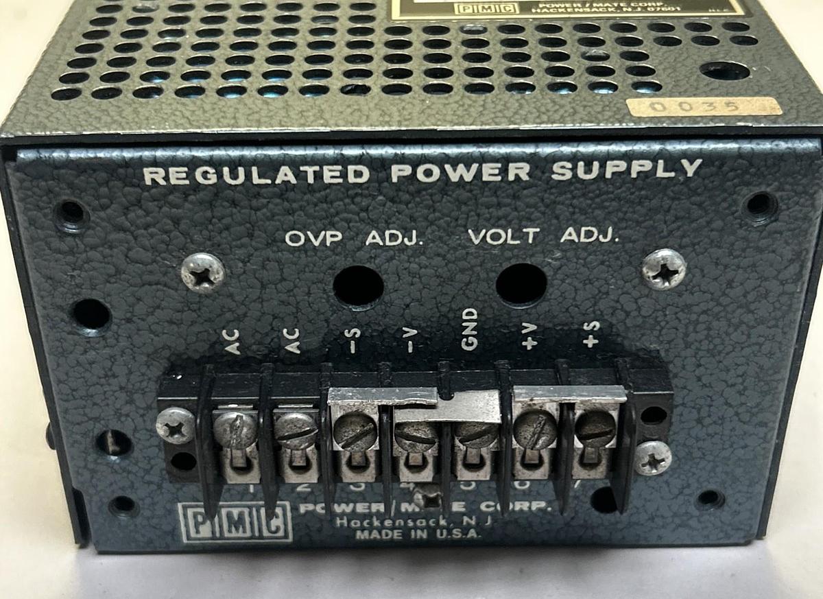 Used PMC,PXS-C-24V-P2680,REGULATED POWER SUPPLY