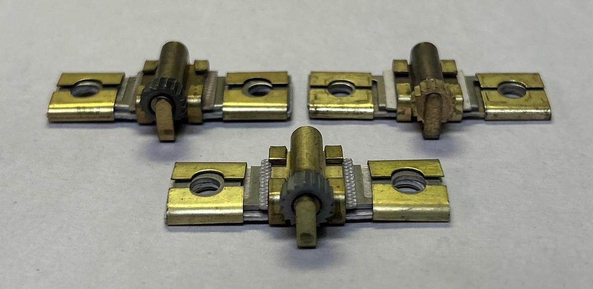 Used SQUARE D,B7.70,THERMAL OVERLOAD HEATER ELEMENT LOT OF 3