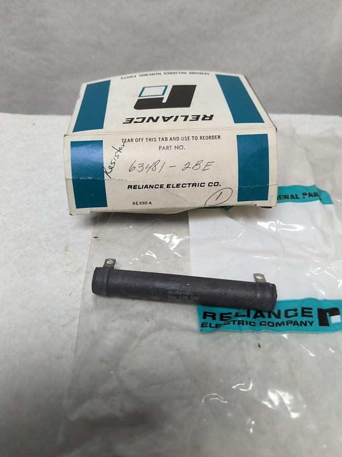 RELIANCE ELECTRIC/DALE,63481-2BE,RESISTOR NOS
