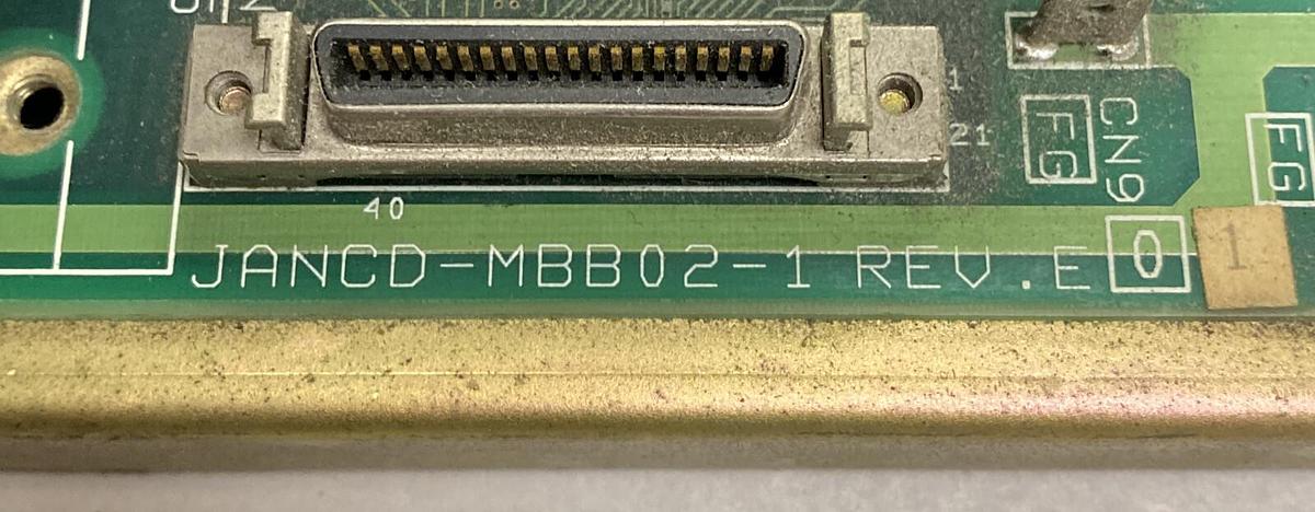 Used Yaskawa,JANCD-MBB02-1,RACK BACKPLAIN