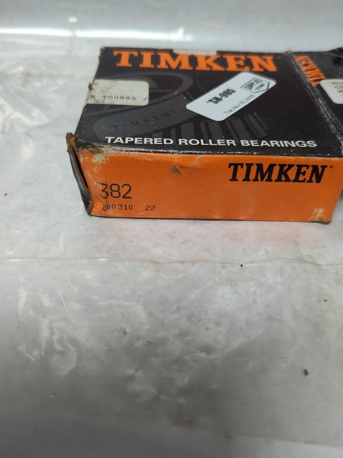 TIMKEN,382,ROLLER BEARING CUP NOS