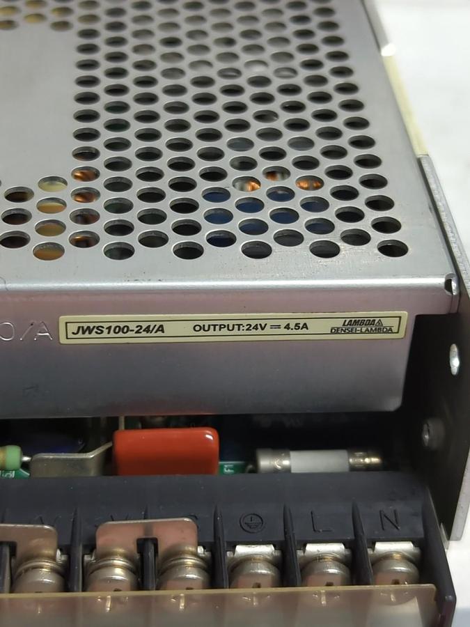 Used LAMBDA,JWS100-24A,SWITCHING POWER SUPPLY 24V PRE-OWNED