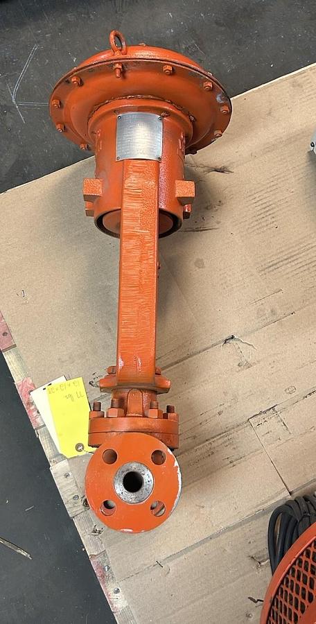 Used COPES VULCAN,V-38,1 INCH ACTUATOR VALVE CLASS 300 WCB