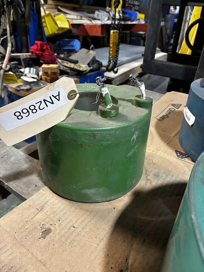 Used GE,ID176G1A,8" Shunt Crane Brake Coil (Damaged)
