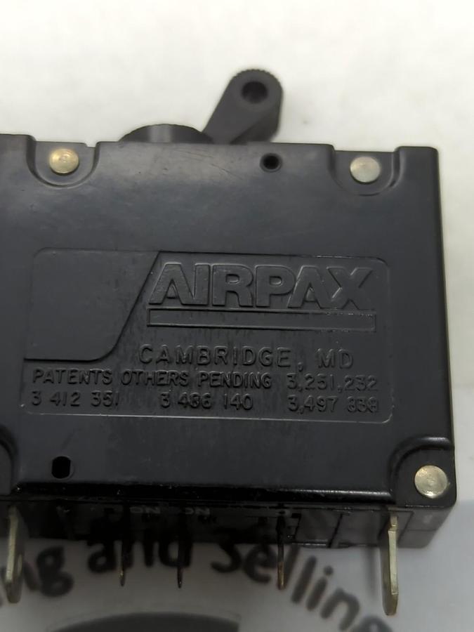 Used AIRPAX,UPG1-1REC2-6349-1,CIRCUIT BREAKER 3 AMP LOT OF 3 PRE-OWNED