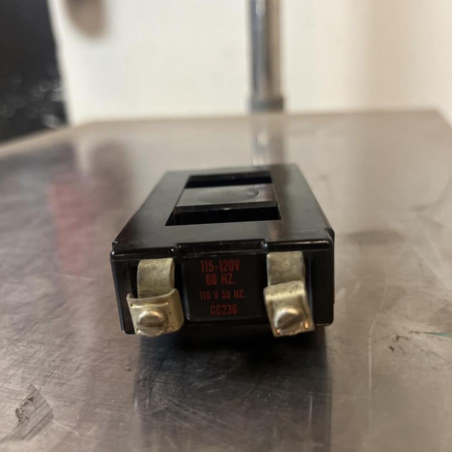 Used ALLEN BRADLEY,CC236,SIZE 2 STARTER CONTACTOR COIL 110/115-120V