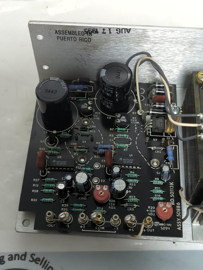 Used POWER-ONE,HBB 15-1.5A,INTERNATIONAL SERIES POWER SUPPLY UNIT PRE-OWNED