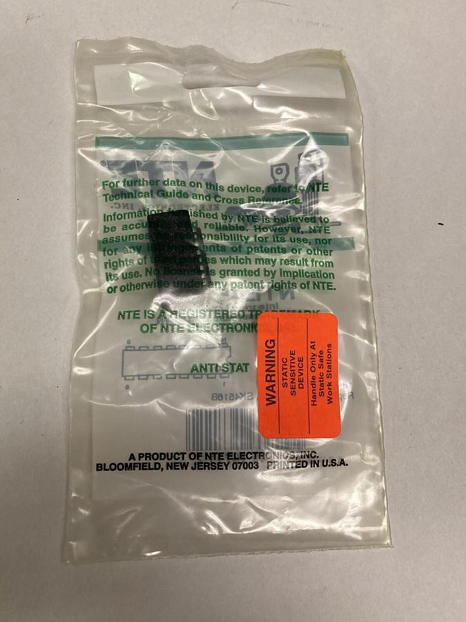 Used NTE Electronics,NTE4516B,Integrated Circuit Binary Up/Down Counter