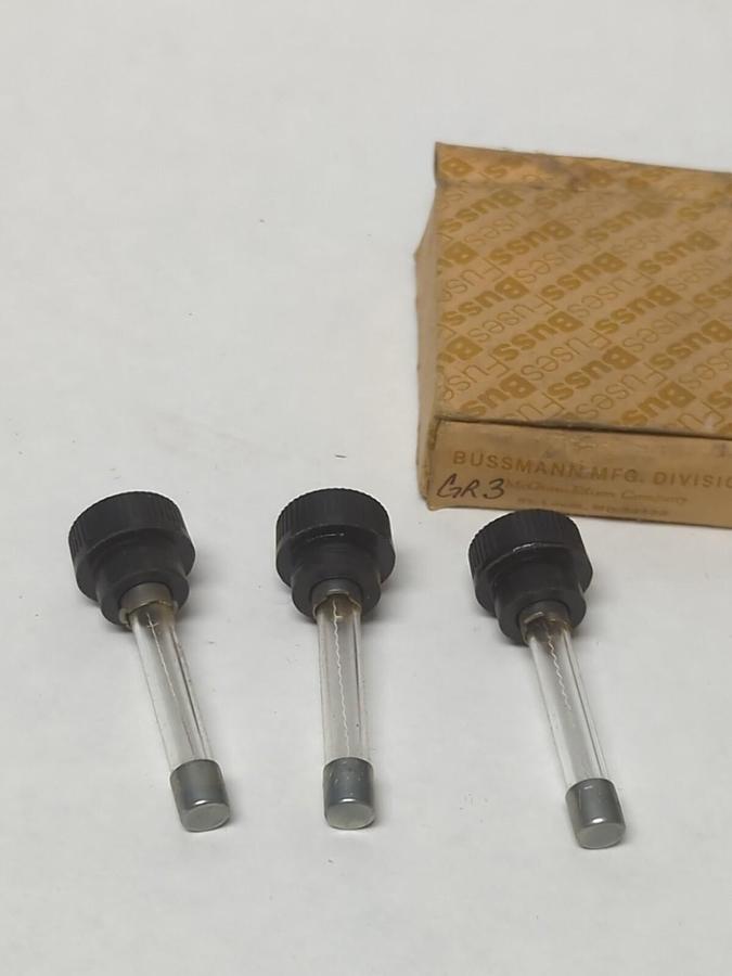 COOPER BUSSMANN,GR3,FAST ACTING INLINE FUSE 3 A BOX OF 3 NOS
