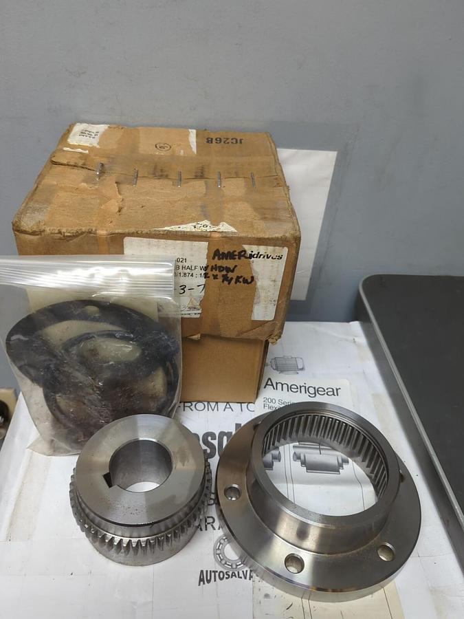 AMERIDRIVES,212850-021,F 202 EB HALF W/HDW F 1.873/1.874 1/2X1/4 KW NOS