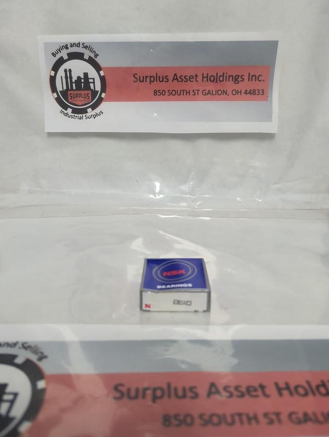 NSK,6301VVC3,DEEP GROOVE BALL BEARING 6X19X6MM NOS